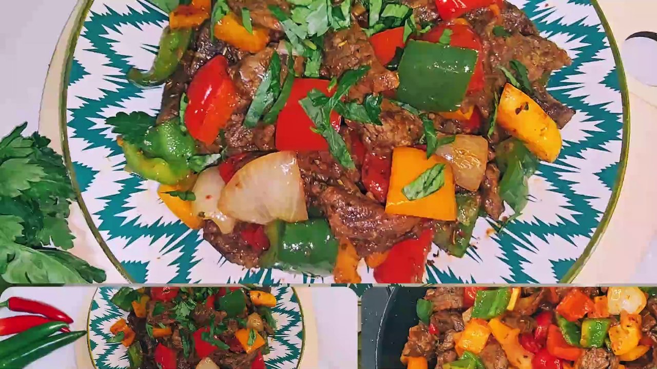 Turkish Beef Stir-fry || High Protein Turkish Beef Stir-fry || Quick & Easy Beef Recipe