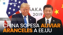 China sopesa aliviar aranceles a EE.UU. por impacto económico