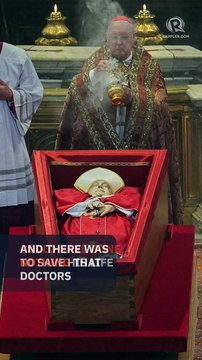 Pope Francis died quickly and without suffering, his doctor says