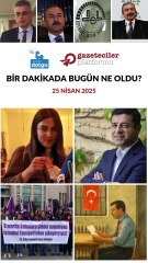 Bir dakikada bugün ne oldu?