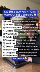 Les SITES et APPLICATIONS les plus UTILES à connaître de la semaine 😱🚀