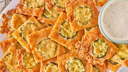 How to Make Pickle Cheese Chips