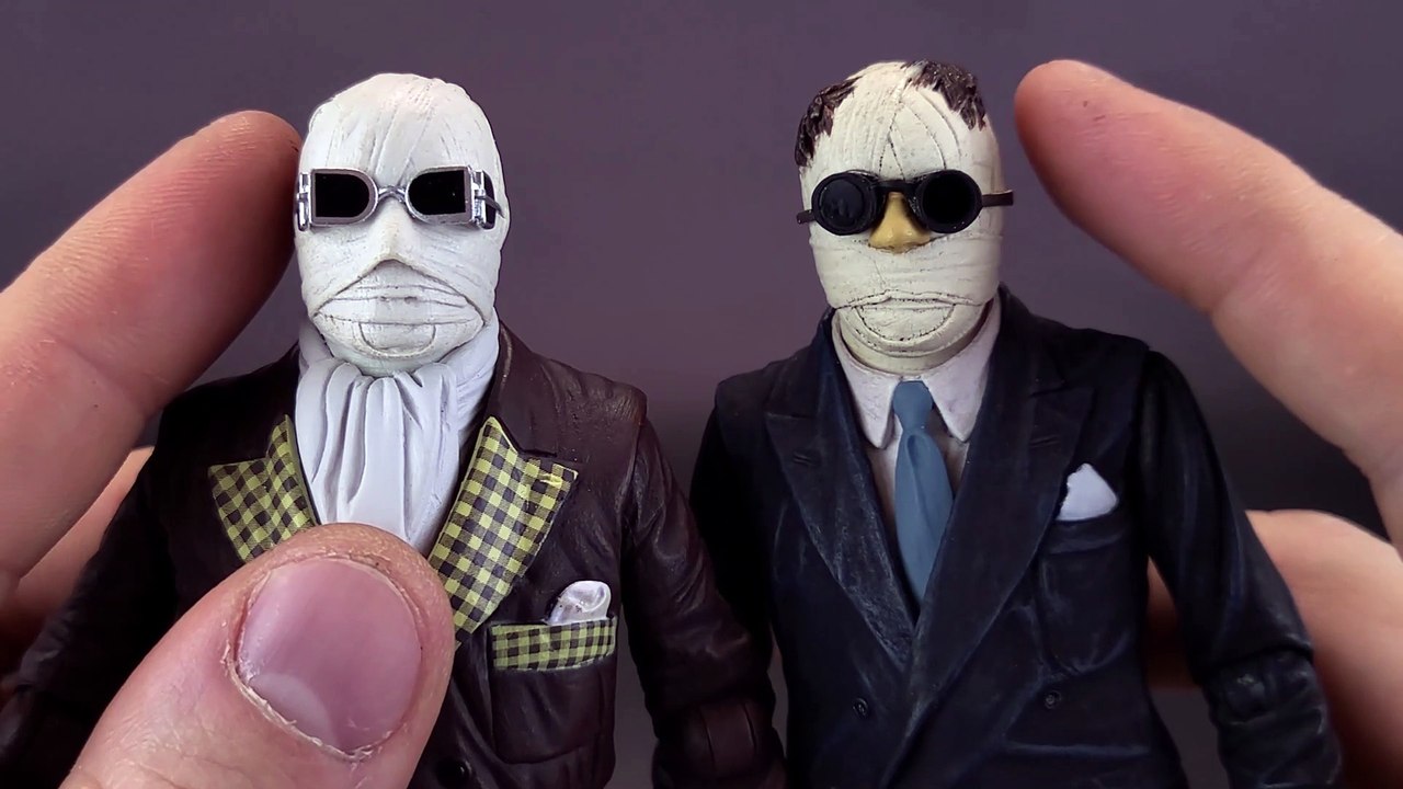 NECA Universal Monsters Kemp House Invisible Man Figure