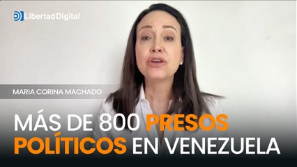 María Corina Machado llama "héroes" a los presos políticos venezolanos