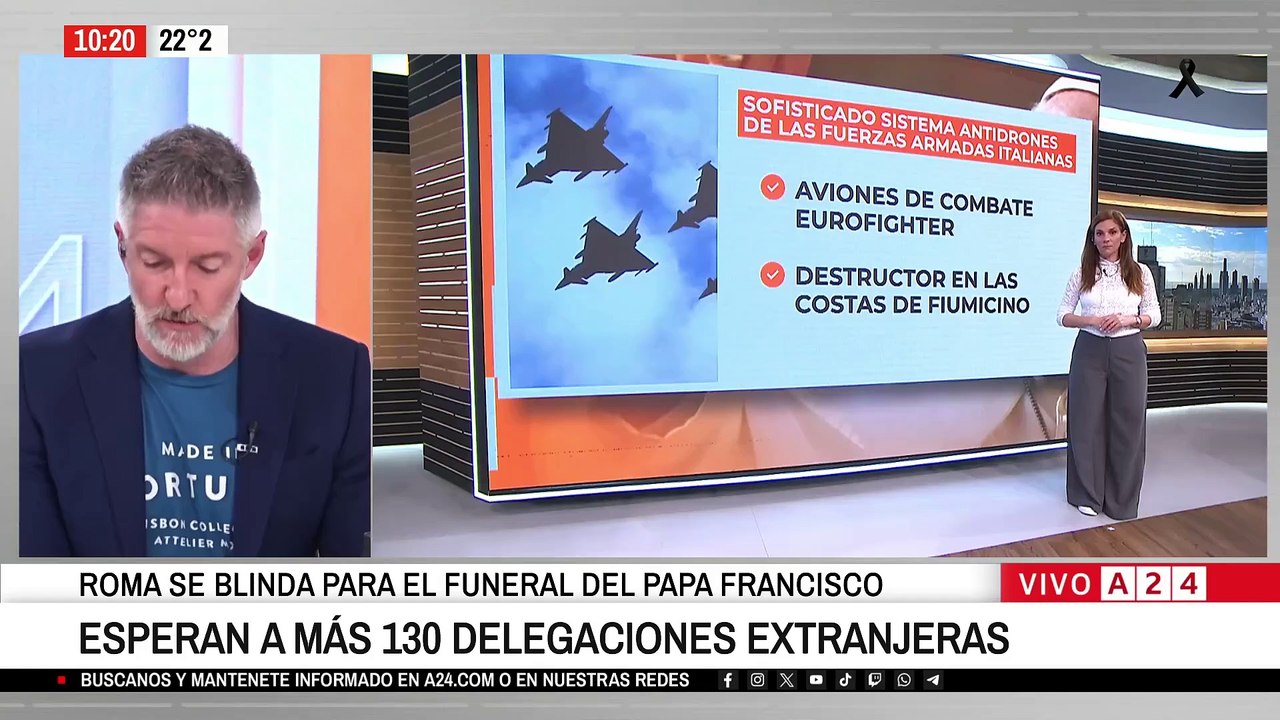 ⚫  ROMA: OPERATIVO DE SEGURIDAD EXTRAORDINARIO PARA EL JUBILEO DEL PAPA FRANCISCO