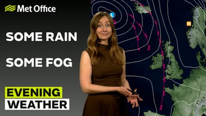 Met Office Evening Weather Forecast 25/04/2025 - Rain clearing Northern Ireland
