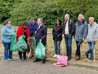Environment Secretary Steve Reed in Peterborough