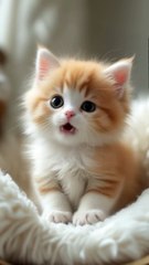 Cutest Singing Kitten Ever! Adorable Animated Cat Will Melt Your Heart