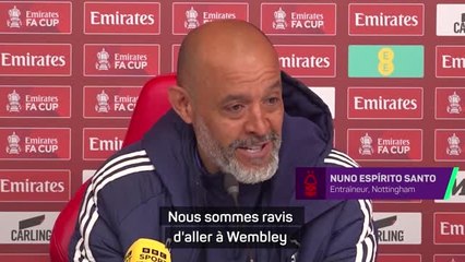 Nottingham - Nuno Espírito Santo : "Un match pas différent des autres"
