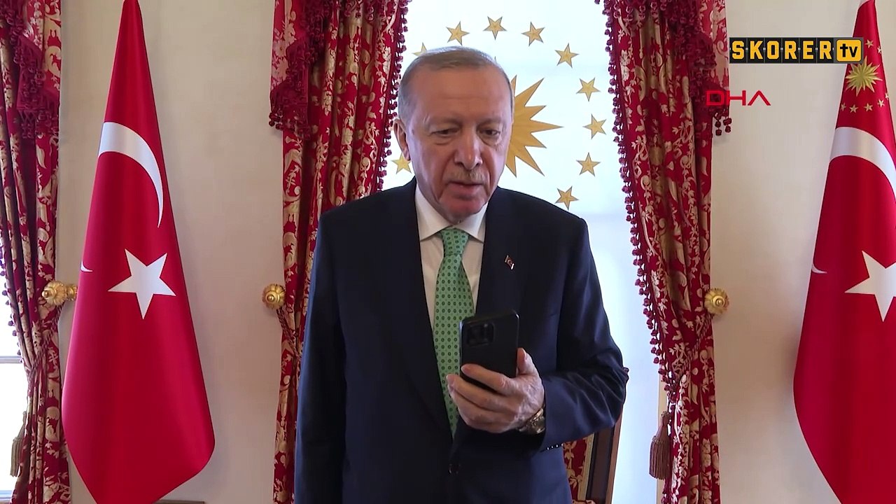 Erdoğan'dan Trabzonspor U19 Takımı'na tebrik telefonu: Final için başarılar diliyorum