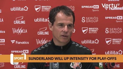 Le Bris confirms Sunderland will up intensity for play-offs