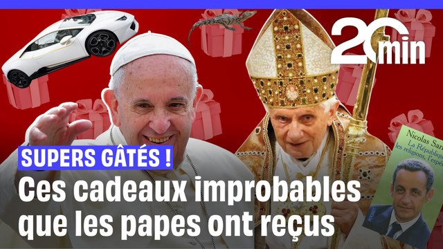Voici les cadeaux les plus improbables que les papes aient reçus
