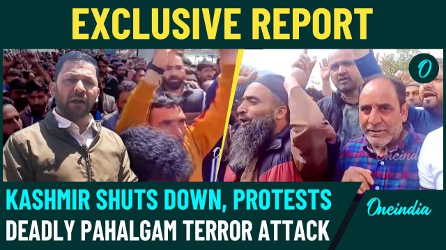 Pahalgam Protests the Terror Attack EXCLUSIVE Ground Report: Protests Across Kashmir | J&K Attack