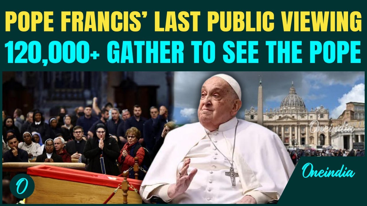 Pope Francis’ Last Day of Lying in State| Final Farewell to Pope; Thousands Line Up to Pay Tribute