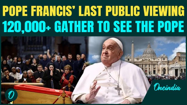 Pope Francis’ Last Day of Lying in State| Final Farewell to Pope; Thousands Line Up to Pay Tribute