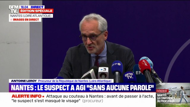 Attaque au couteau à Nantes: l'élève tuée a subi 57 coups de couteau , affirme le procureur de la République de Nantes