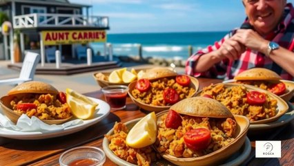 “Stuffies & Clam Cakes – Rhode Island’s Tiny Bites with BIG Flavor! 🐚🍤”