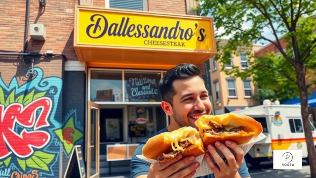 “Philly Cheesesteaks on the Curb – Where Locals REALLY Go in Philly!” 🧀🥖🔥