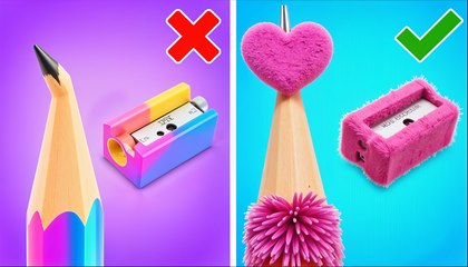 SUPER DIY ART HACKS 👨🏼‍🎨 Creative Drawing Tips For Crafty Students by 123 GO!