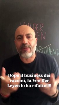 Paragone - Dopo il business dei vaccini, la Von Der Leyen lo ha rifatto!!!! (24.04.25)