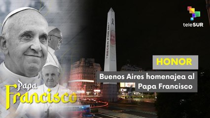 Argentinos despiden al papa Francisco