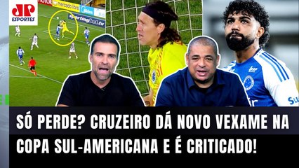 "POR%@! É UM DESRESPEITO! Os caras ESTÃO APEQUENANDO o Cruzeiro com um TIME MILIONÁRIO!" NOVO VEXAME