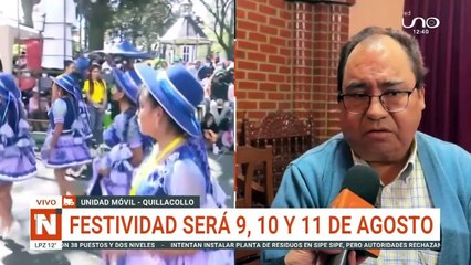 Urkupiña ya tiene fecha: se celebrará el 9, 10 y 11 de agosto en Quillacollo