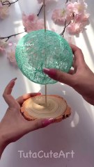 DIY cute thread ball decoration