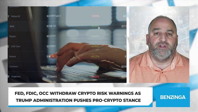Fed, FDIC, OCC Withdraw Crypto Risk Warnings As Trump Administration Pushes Pro-Crypto Stance