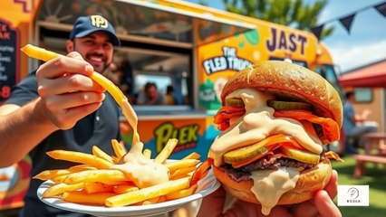 “Fry Sauce & Pastrami Burgers – Salt Lake’s Best Street Food Surprise! 🍔”