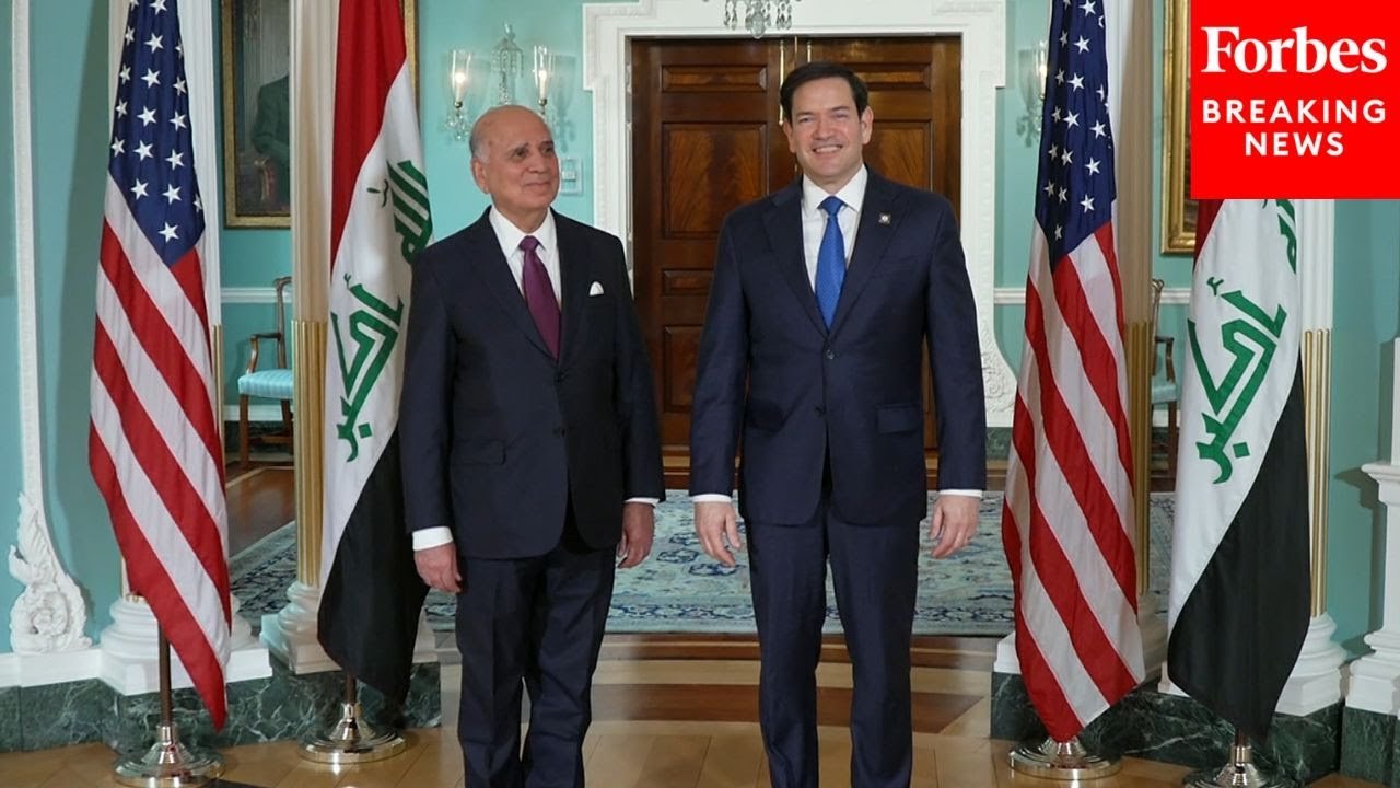 Secretary Of State Marco Rubio Meets With Iraqi Deputy Prime Minister Dr. Fuad Hussein