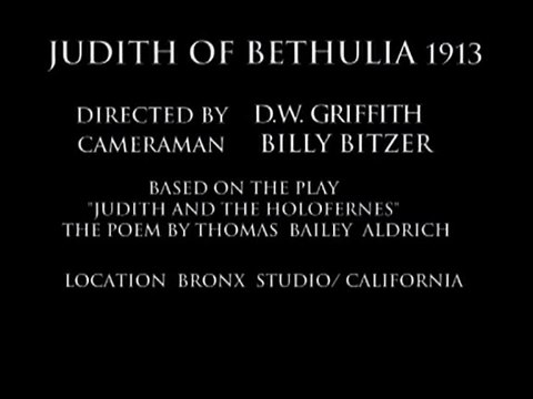 Judith of Bethulia 1914