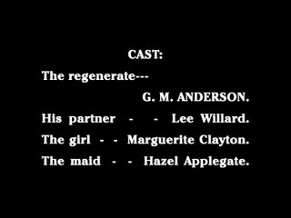 His Regeneration 1915