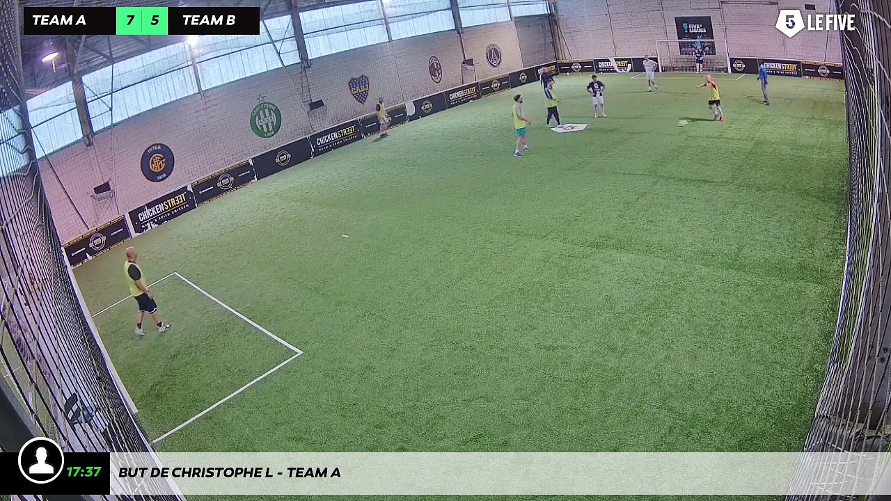 But de Christophe L - Team A