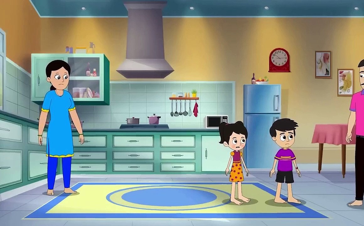 Strict Dad - English Cartoon .