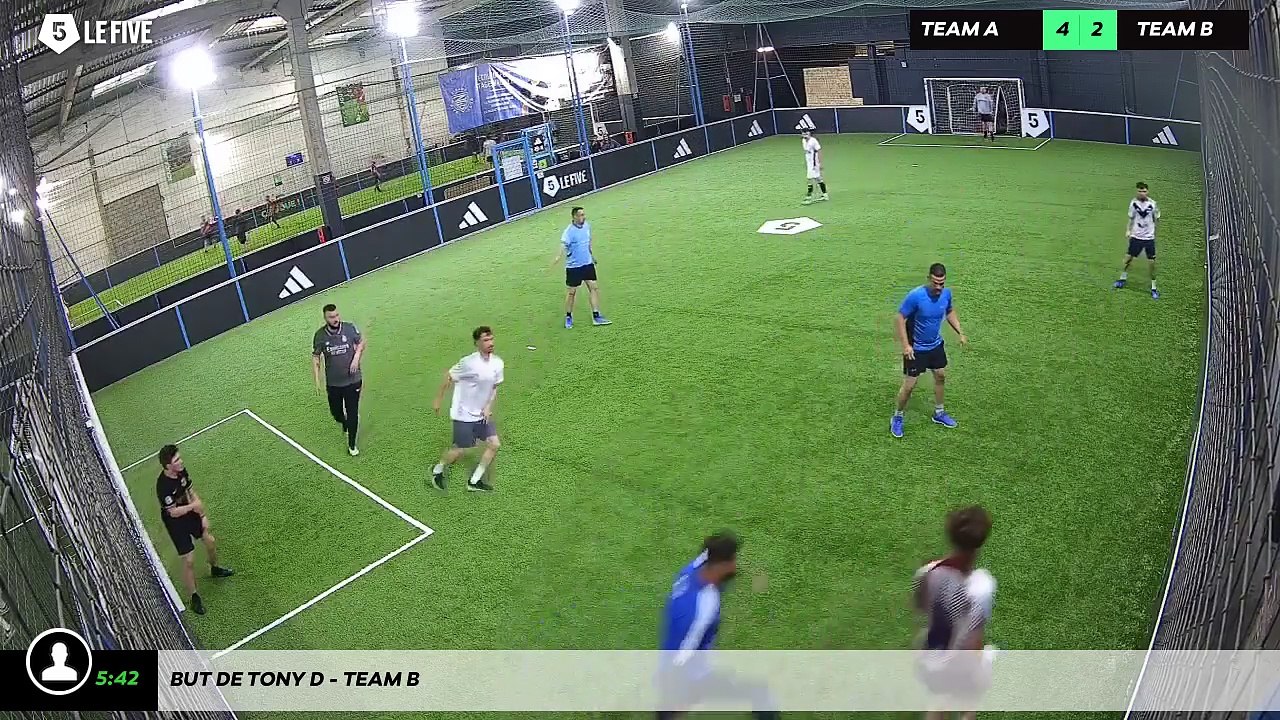 But de Tony D - Team B