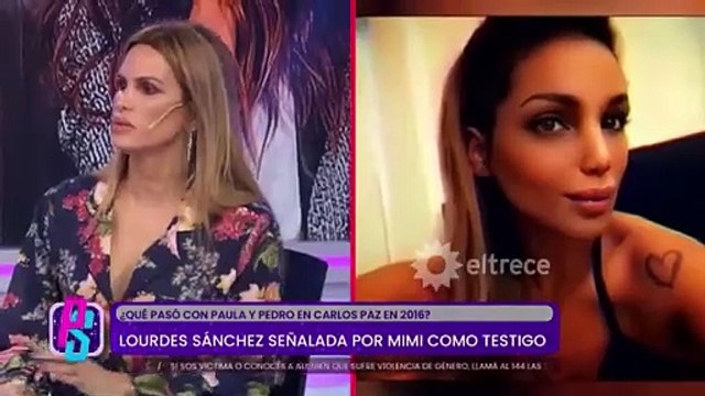 Lourdes Sánchez respondió a los rumores de infidelidad de Pedro Alfonso a Paula Chaves: “Solo me acuerdo de lo que me importa”
