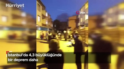 İstanbul'da bir deprem daha meydana geldi