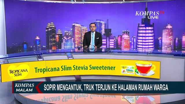 Diduga Sopir Ngantuk, Truk Hilang Kendali dan Tabrak Rumah Warga