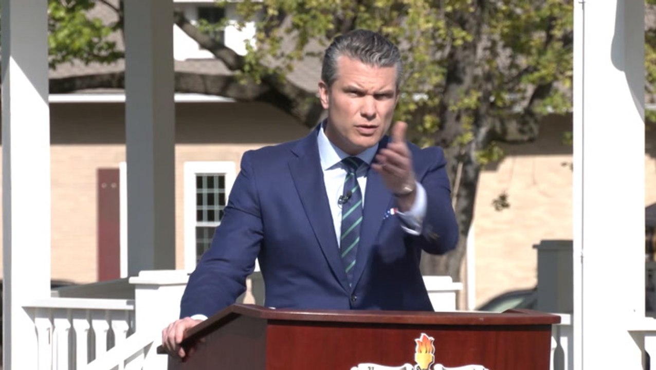 Pete Hegseth says US troops ‘need to be fit, not fat’ as he attacks ‘completely unacceptable’ statistic