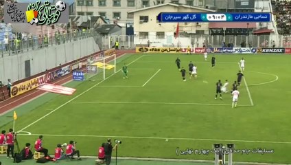 خلاصه بازی نساجی و گل‌گهر