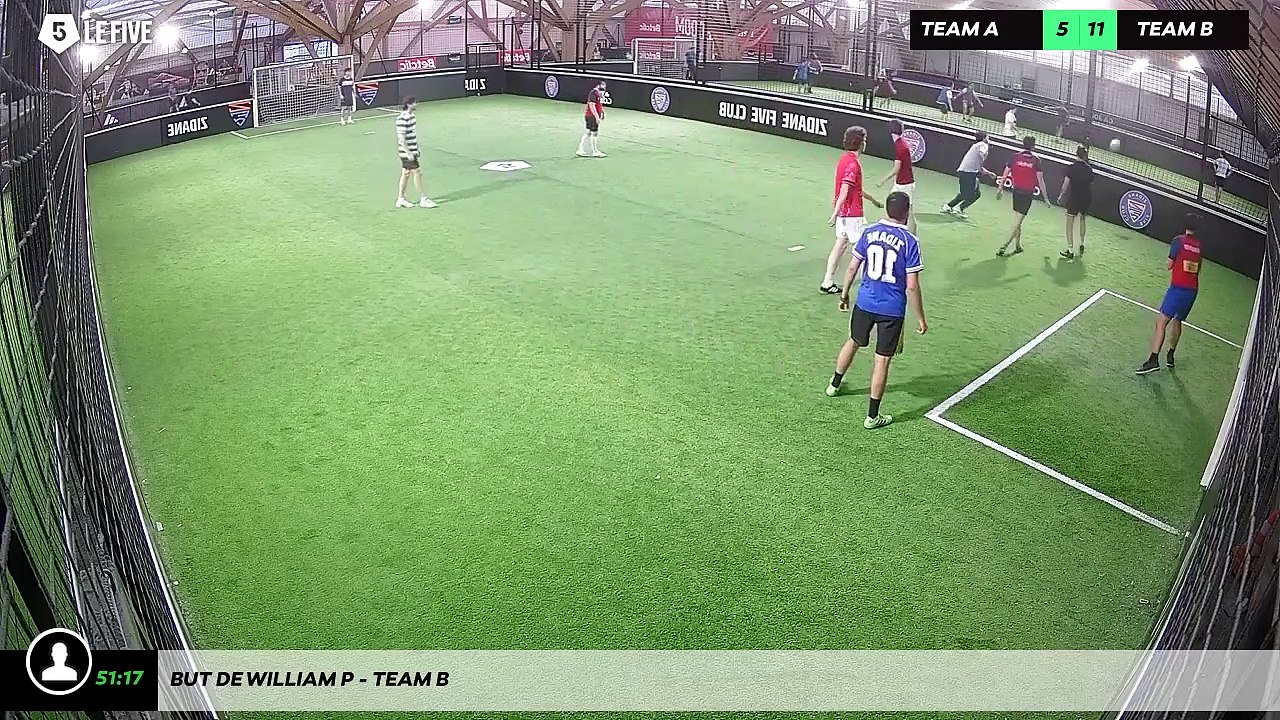 But de William P - Team B
