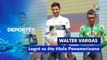 Walter Vargas logró su 6to título Panamericano