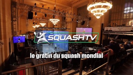 PSA Squash Tour - Grasshopper Cup Zurich (quart de finale) - Victor Crouin - Diego Elias