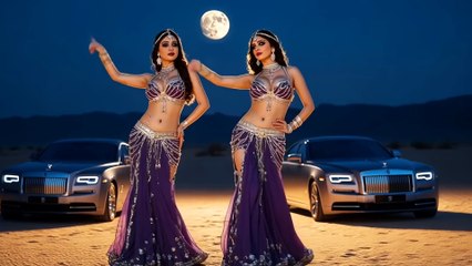 BADAN MEIN AAG 🔥_ Indian Belly Dance Queens Unleash Fire in the Desert! 🏜️💃 #trending #bellydance