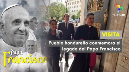 Pdta. Xiomara Castro asistió a los actos fúnebres del Papa Francisco