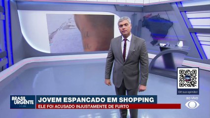 Jovem ambulante é espancado por seguranças de shopping