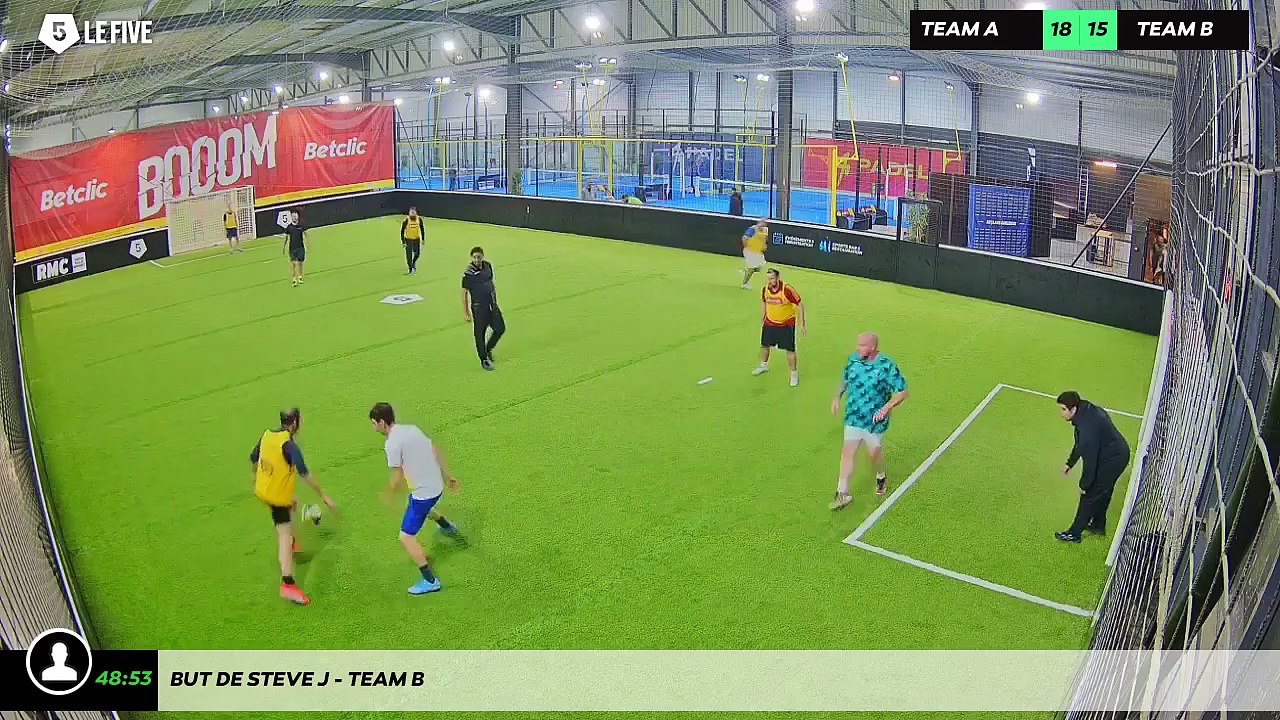 But de Steve J - Team B