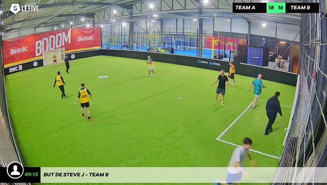 But de Steve J - Team B