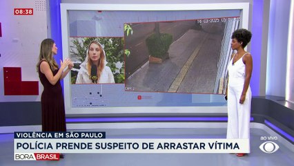 Polícia prende suspeito de roubar celular e arrastar vítima com o carro em SP